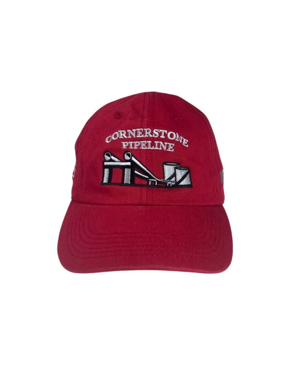 Cornerstone Pipeline Adjustable Baseball Cap Hat Marathon Red
